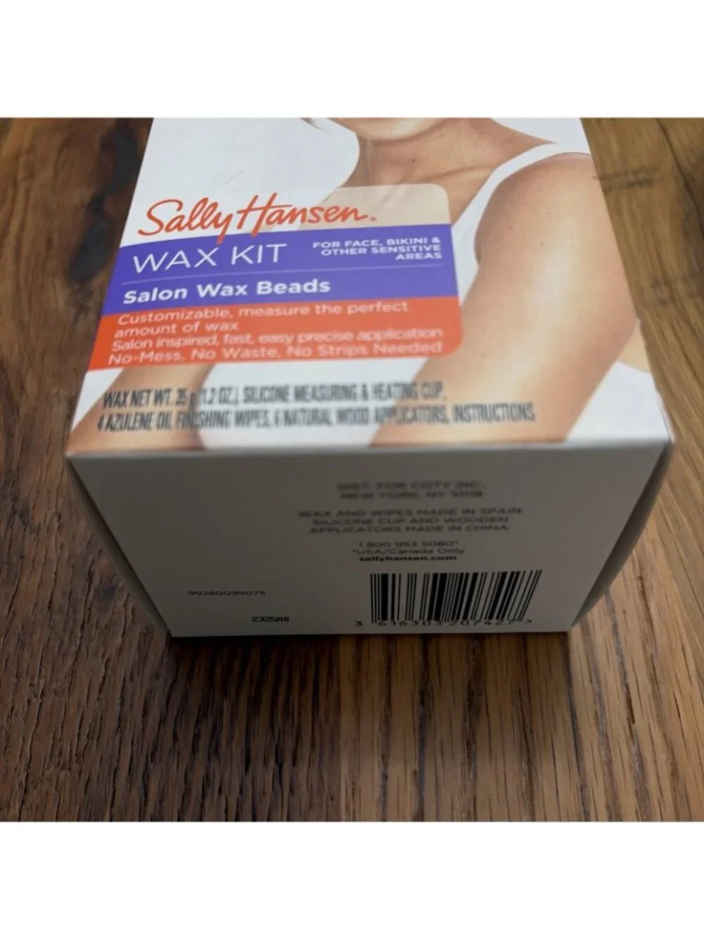 Sally Hansen Wax Kit Salon Wax Beads - For Face, Bikini & Sensitive Areas